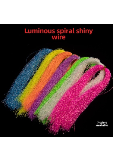 Mufunye Deniz Ve Göl Balıkçılığı İçin Parlak Işıkli Spiral Renkli Yüzen Böcek Kanca Ve Demir Balık Yemi Seti Beyaz Işıklı Şerit