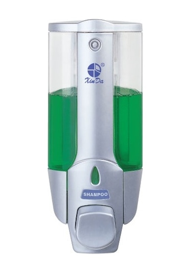 Kında Manuel Sıvı Sabunluk 380 Ml Gümüş