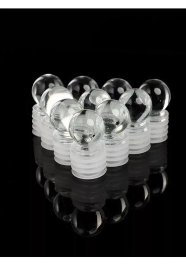 Domania Cam Şişe Tıpası 10 Adet 225613587 Beyaz