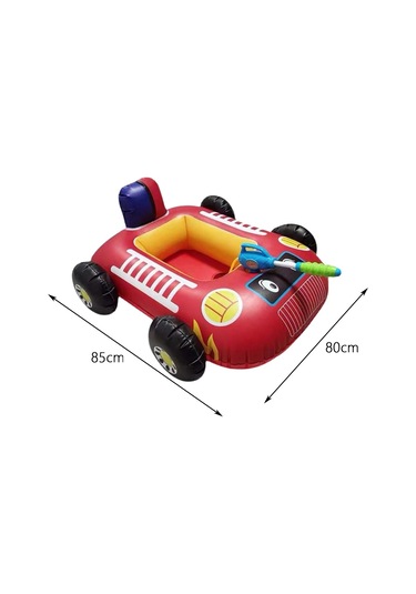 Suntek Çizgi Film Araba Tasarımı Çocuk Havuzu Arka Bahçe Yaz