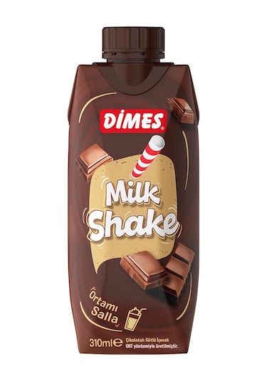 Dimes Milkshake Çikolatalı 310 Ml X 12 Adet