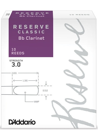 Rico Dct1030 Kamış  Sib Klarnet Reserve Classic No:3
