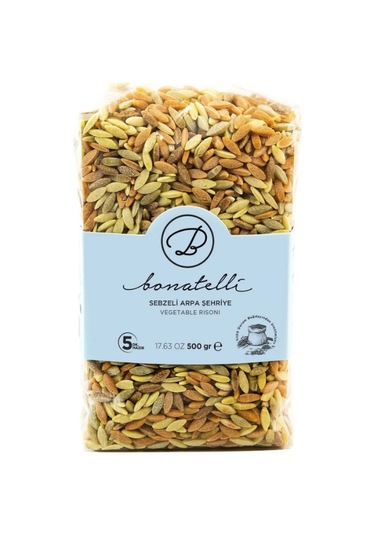 Bonatelli Vegan Sebzeli Arpa Şehriye 500 G