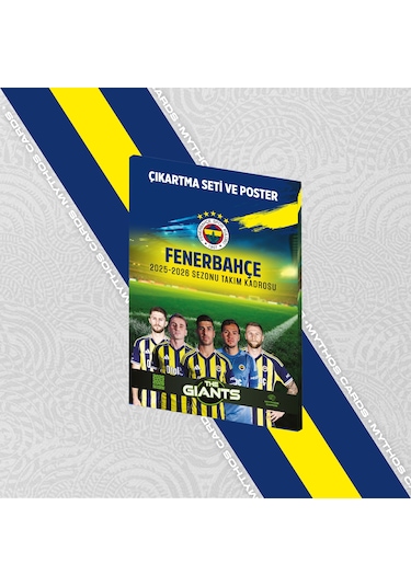 Fenerbahçe - The Gıants 2025/26 Poster Ve Çıkartma Seti