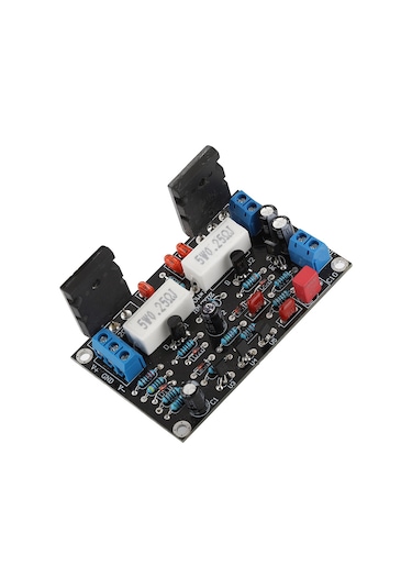 Moveevo 2sc5200+2sa1943 Transistörlü Güç Amfi Kartı - 100w/150w, Hoparlör Koruma Devresi, 10-45v Çift Dc Girişi, Hızlı Kurulum