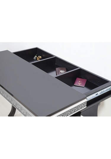 Decorotti - Ferro A4-3 Gizli Bölmeli Dresuar Siyah