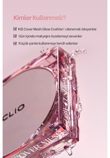 Clio Kill Cover Mesh Glow Cushion Mini 2 Lingerie Spf50+ Pa++++ 2