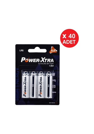 Power-Xtra Alkalin AA Kalem Pil 160 Adet