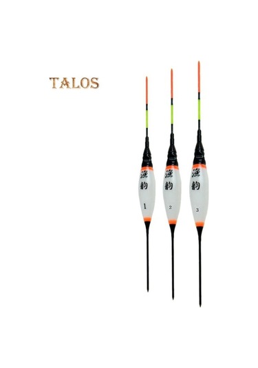 Pazly 3 Adet Led Işıkli Dikey Balıkçılık Şamandıra Bobber - Gece Balıkçılık İçin Uygun