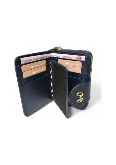13x9x3 -matmazel Kadın Cüzdan-203210405 Lacivert