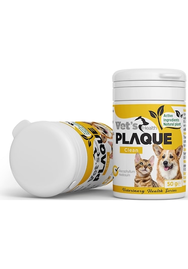 Vet's Health Plaqueclean Kedi Köpek Diş Taşı Tartar ve Plak Giderici 50 G