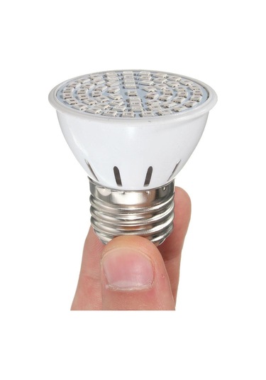 E27 5w 60 Led 2835 Smd Grow Ampul Lamba Bahçe Tesisi Çiçekli Hidroponik E27 80leds