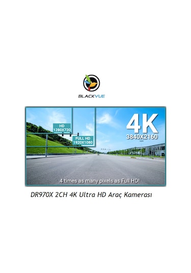 Blackvue Dr970x-2ch 4k Uhd 2 Kameralı Araç Kamerası