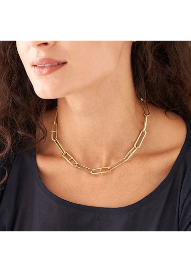 Fossıl Jf04102-710 Kadın Kolye Altın