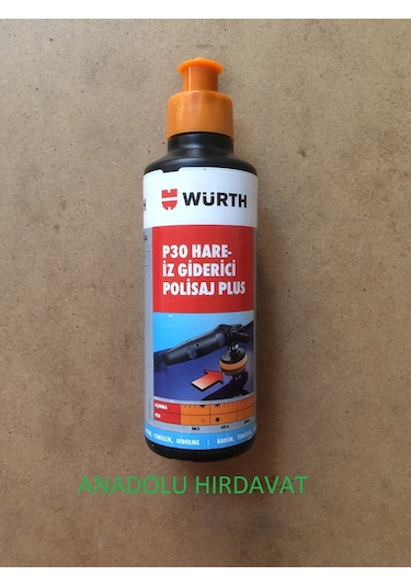 Würth P30 İz  Pasta Cila Boya Koruma Pastası 250 Gr