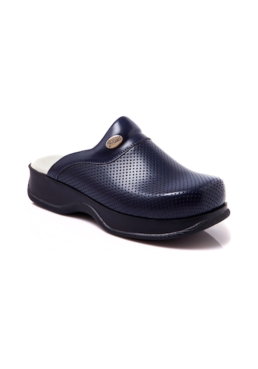 Ortopedik Sabo Terlik Doktor Hemşire Hastane Aşçı Terliği Lacivert