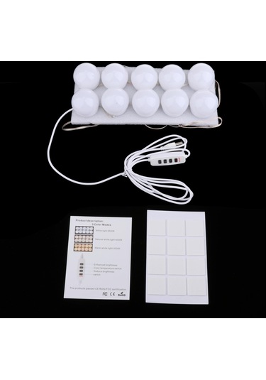 Suntek Vanity Style Led Ayna Işıkları Ampüller Kiti Lamba