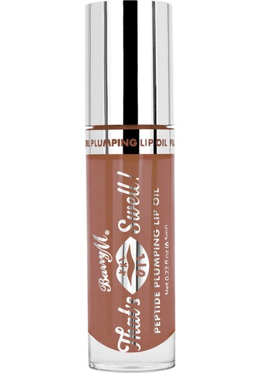 Barry M That's Swell Peptide Plumping Lip Oil Dolgunlaştırıcı Dudak Ruju Lip Gloss Nude Nektar Ten Rengi