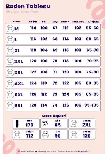 Nisanca Büyük Beden Peluş Polar Pijama Takımı- Kışlık Büyük Beden Kadın Pijama Bordo