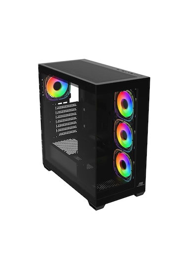 Power Boost Pb-a7510b 750w 80plus Bronze 4x120mm Argb Fanlı Atx Siyah Kasa