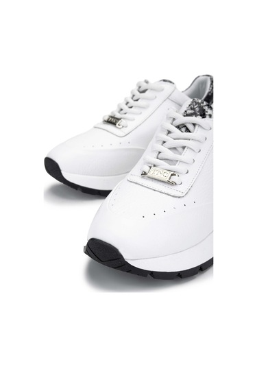 Tamer Tanca Kadın Hakiki Deri Beyaz Sneakers & Spor Ayakkabı 231 422 Bn Ayk Y24 Beyaz Fltr Beyaz