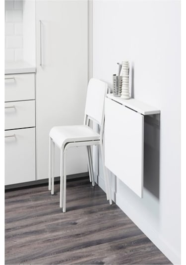 Ankaraormanürünleri1 Kişiye Özel Ölçülerde 1. Sınıf Beyaz Mdf Açılır Kapanır Raf Masa