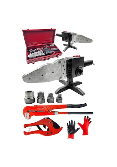 Moonshop Çift Residanslı Isı Ayarlı Pprc Plastik Boru Kaynak Makinesi