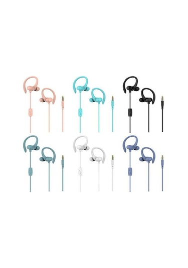 Kablolu Kulaklık Geniş Uygulama Çevresel Ses Efekti Ergonomik Yaratıcı 3.5 MM Gürültü Önleyici Sporcu Kulaklık Ses Aksesuarları