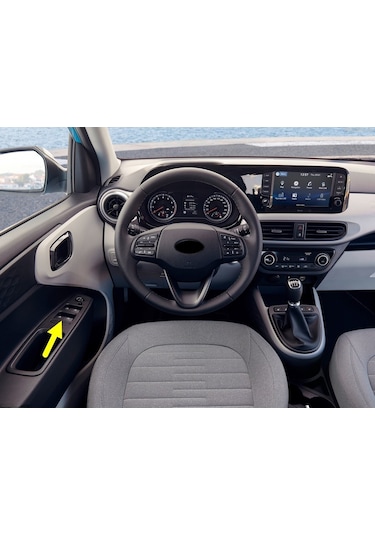 Hyundai İ10 2020-2023 Sol Ön Kapı Dörtlü Cam Düğme Takımı