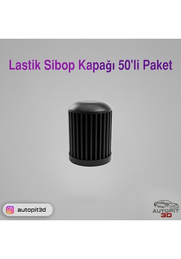 Lastik Subap Kapağı 50 Li Paket