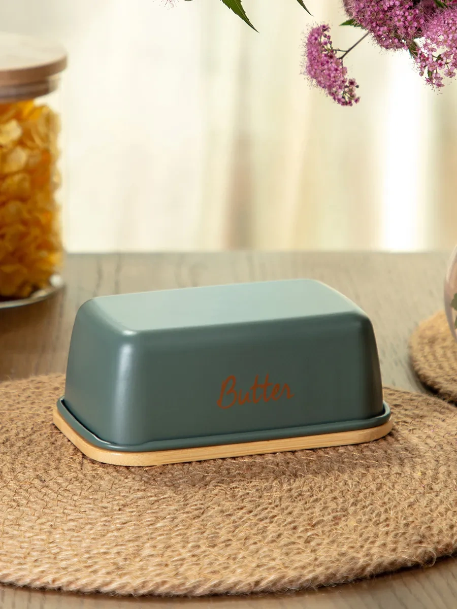 Agness Tereyağı Ve Peyniri İçin Kapaklı Sosluk 187857312 Koyu Yeşil