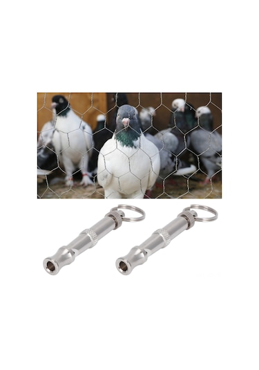 Yuntech01 2 Adet Paslanmaz Çelik Ayarlanabilir Ultrasonik İshık Kuş Ve Kuş Eğitimi İçin Fonksiyonel İshık