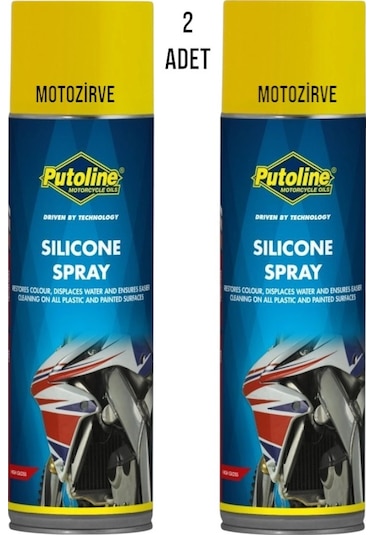 Putoline Parlak Boya İçin Silikon Sprey Parlatıcı Cila 500ml 2 Adet