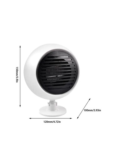 Jialan Oto Kaloriferi 12v Hızlı İsıtma Araba Fanı Buğu Çözücü