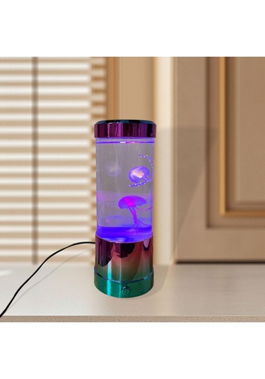 Suntek Denizanası Lambası Romantik Hediye Renk Değiştiren Çok Renkli