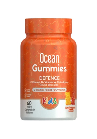 Ocean Gummies Defence 60 Çiğnenebilir Form