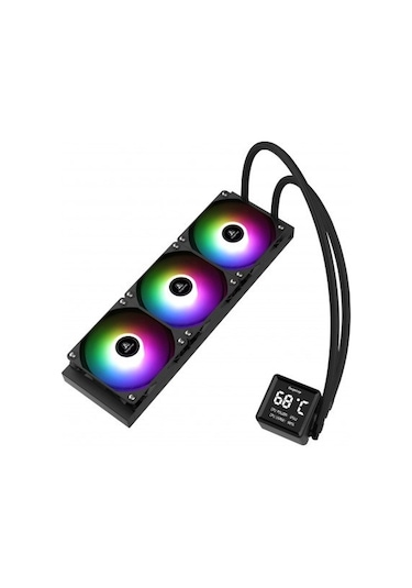 Segotep Beaced 360 Argb Siyah Sıvı İşlemci Soğutucusu Am5 Ve Lga1700 Uyumlu