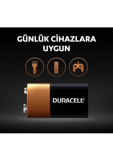 Duracell 9 V Pil Tekli Kart