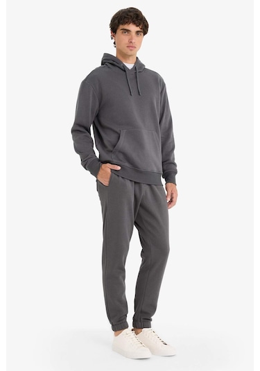 Defacto Regular Fit Beli Bağcıklı Cepli Paçası Lastikli Şardonlu Basic Düz Jogger Eşofman Altı E6326ax25auar104 Antrasit Defacto Regular Fit Beli Bağcıklı Cepli Paçası Lastikli Şardonlu Basic Düz Jogger Eşofman Altı E6326ax25auar104 Antrasit
