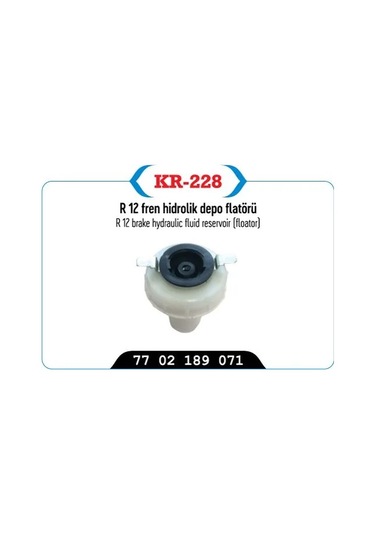 Fren Hıdrolık Depo Kapağı Flator R12 1