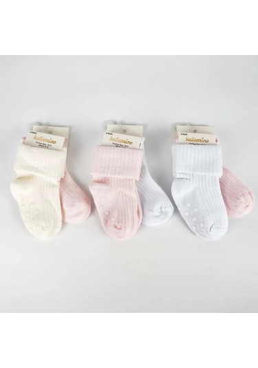 Ginny 2'li Abs'li Kız Bebek Soket Çorap Asorti Çok Renkli