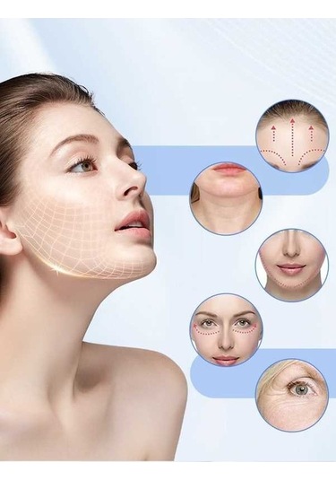 Pazly Pembe Mikro Masajlı Yüz Gençleştirici Cihazı - Geeroyoo Cilt Bakım Aleti Pembe