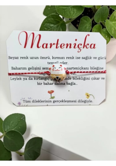 Marteniçka Şans Kedisi Bileklik Çok Renkli