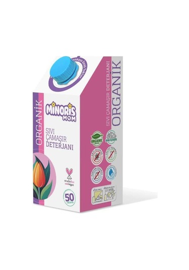 Minoris Mom Organik Sıvı Çamaşır Deterjanı 50 Yıkama