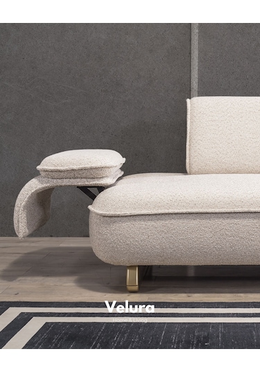 Vista Modüler Köşe Koltuk Takımı & Oturma Grubu Krem