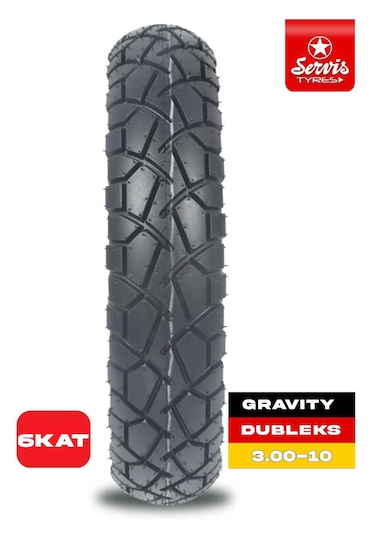 3.00-10 6pr Tubelles Dış Lastik Gravity Servis-3710