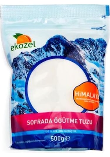 Ekozel Beyaz Toz Himalaya Tuzu 500 G