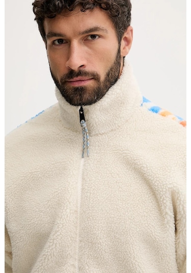 Napapijri T-fiemme Erkek Polar Ceket-30432 Beyaz