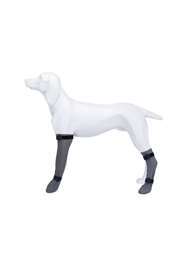 Trixie Su Geçirmez Köpek Çorabı Gri S 6 x 30 CM