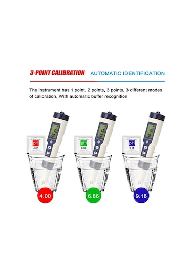 Pazly Ve Su Ölçer Kalitesi İçin Havuzları Fonksiyonlu Çok Cihazı Balık Akvaryum Sl
